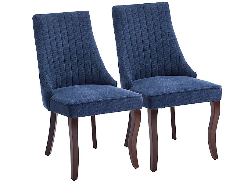 SeedWave Esszimmerstuhl Chenille 2er-Set Küchenstuhl, 4 günstig online kaufen