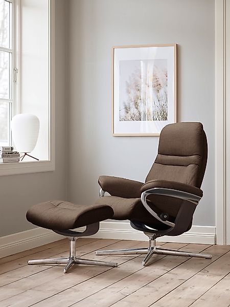 Stressless® Relaxsessel »Sunrise«, (Set, Relaxsessel mit Hocker), mit Hocke günstig online kaufen