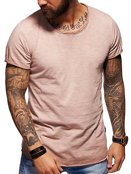 behype T-Shirt MSOHIO mit Rundhals-Ausschnitt Herren günstig online kaufen