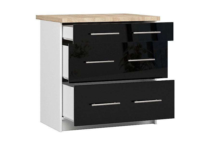 Raumhirsch Furniture Unterschrank Moderner Küchenunterschrank - 3 Schublade günstig online kaufen