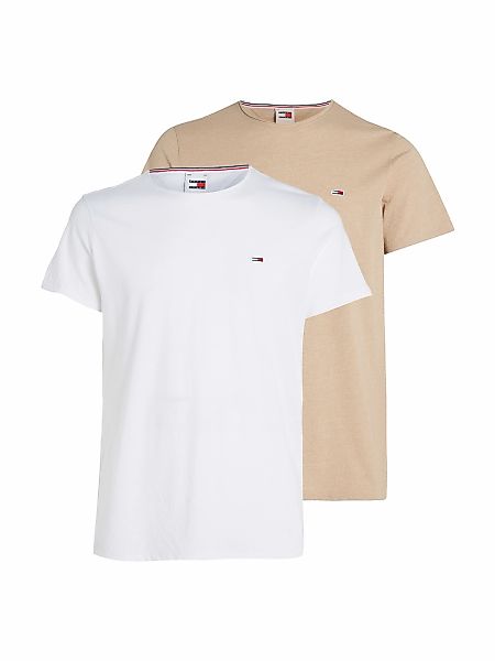 Tommy Jeans T-Shirt "TJM XSLIM 2PACK JASPE", (Packung, 2er-Pack) günstig online kaufen