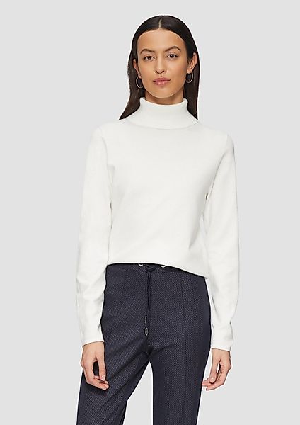 s.Oliver Longpullover Strickpullover Feiner Rollkragenpullover mit günstig online kaufen
