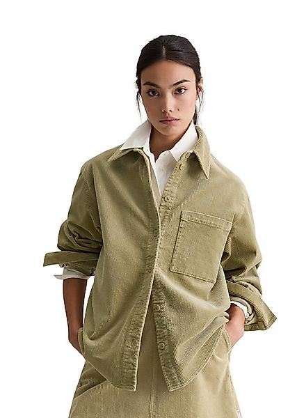Marc O'Polo DENIM Hemdbluse aus mittelschwerem Cord-Stretch, relaxed fit günstig online kaufen