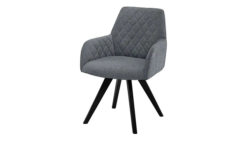 Dine + Mine Esszimmerstuhl  Bristol 1 ¦ grau ¦ Maße (cm): B: 61 H: 88 T: 66 günstig online kaufen