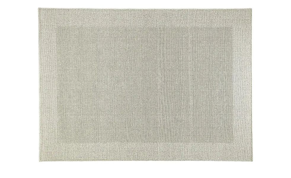 Handweb-Teppich  Vermont ¦ beige ¦ Wolle ¦ Maße (cm): B: 70 Teppiche > Natu günstig online kaufen