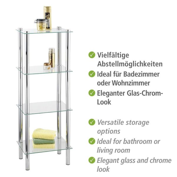 WENKO Badregal Yago, 4 Ablagen günstig online kaufen