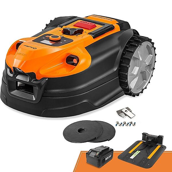 Lawnmaster Rasenmähroboter ohne begrenzungskabel, mit 4ah günstig online kaufen