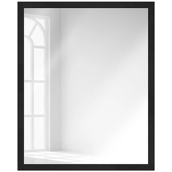 WANDStyle Wandspiegel H960, Schwarz, gemasert, aus günstig online kaufen