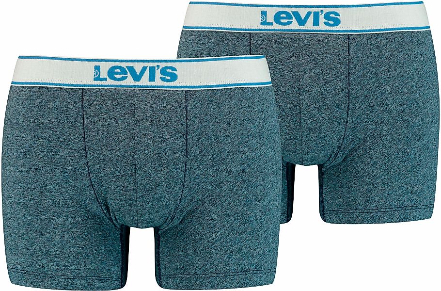 Levis Slip "LEVIS MEN LOGO AOP BOXER BRIEF ORGANIC CO 2P", (Packung, 2er-Pa günstig online kaufen