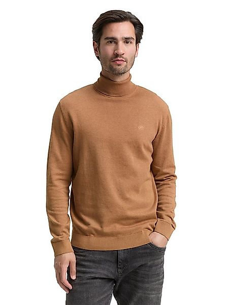 TOM TAILOR Rollkragenpullover im Strick-Design günstig online kaufen