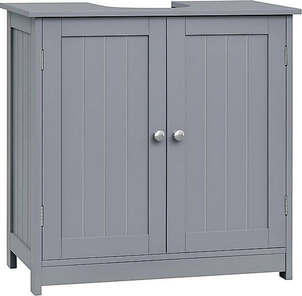 Woltu Waschbeckenunterschrank (1-St) Badezimmerschrank mit 2 Türen, 60x60x3 günstig online kaufen