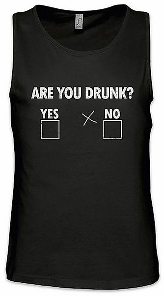 Urban Backwoods Tanktop Are You Drunk Ärmelloses T-Shirt Yes? No? Cross Fun günstig online kaufen