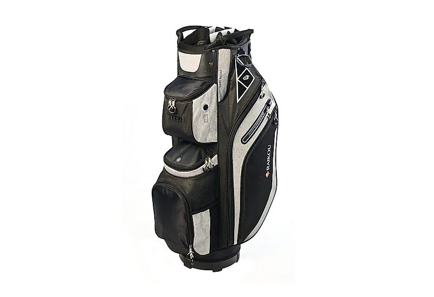 RAIKOU Golfballtasche Golf Cartbag Wasserdichte 14 fach Divider Trolley kom günstig online kaufen