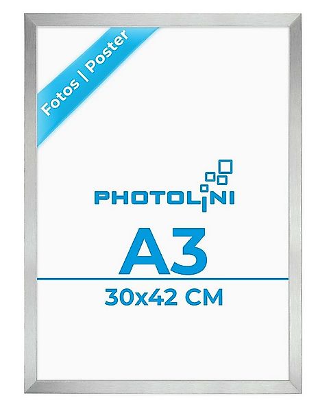 PHOTOLINI Bilderrahmen 30x42 cm / DIN A3 Poster-Rahmen, zum Aufhängen, (1 R günstig online kaufen