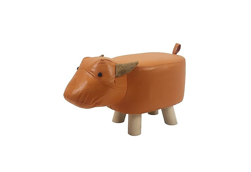 HTI-Living Stehtier Hocker für Kinder Tiermotiv Kuh, Sitzhocker Reittier günstig online kaufen