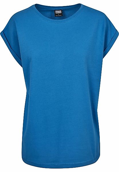URBAN CLASSICS Kurzarmshirt "Urban Classics Damen Ladies Extended Shoulder günstig online kaufen