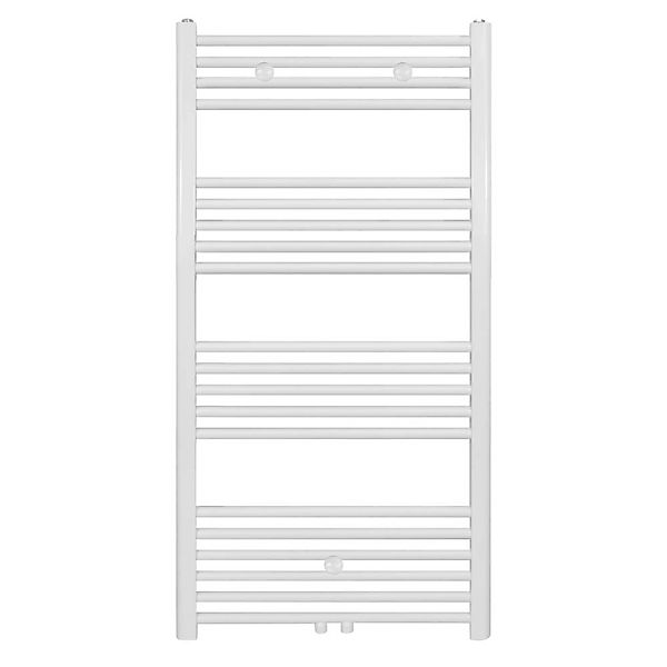 Belrad Badheizkörper Mittelanschluss Weiß 1200 X 500 HxB 537W günstig online kaufen