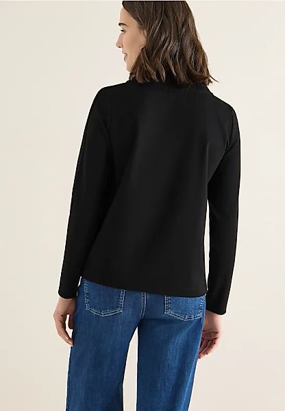 Sweatshirt mit Glitzertape günstig online kaufen