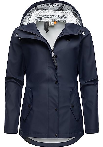 Ragwear Regenjacke YM-Marge stylische Übergangsjacke mit großer Kapuze günstig online kaufen