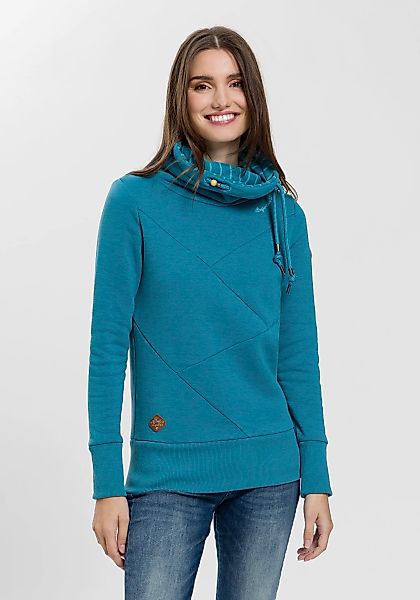 Ragwear Sweater VIOLLA mit hohem Stehkragen günstig online kaufen