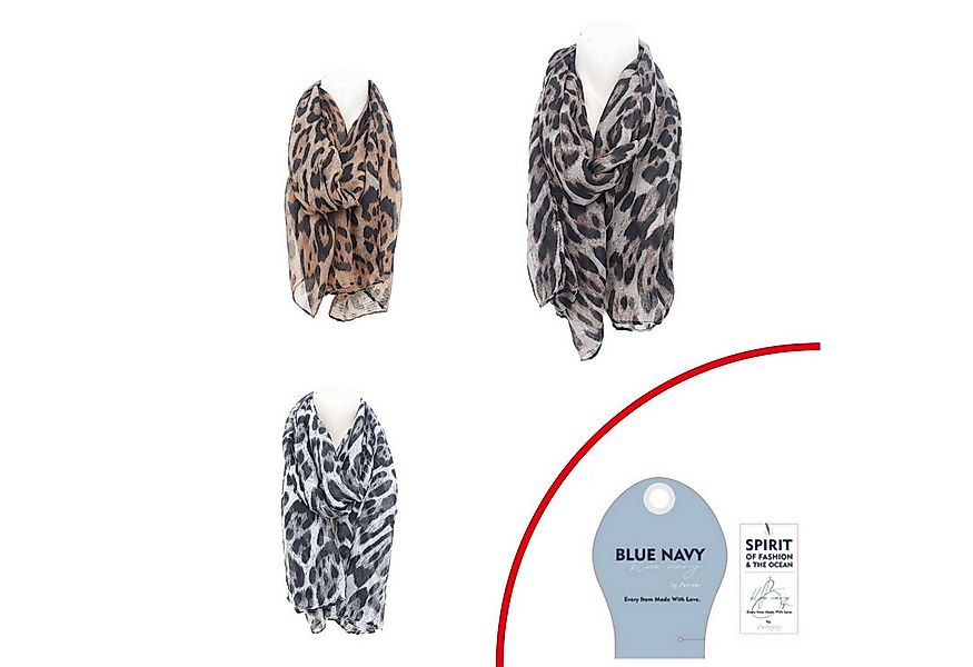 VewoTex Modeschal Sommer Damen Schal » Wilde Katze Leo-Print, (Einzeln, 1-S günstig online kaufen