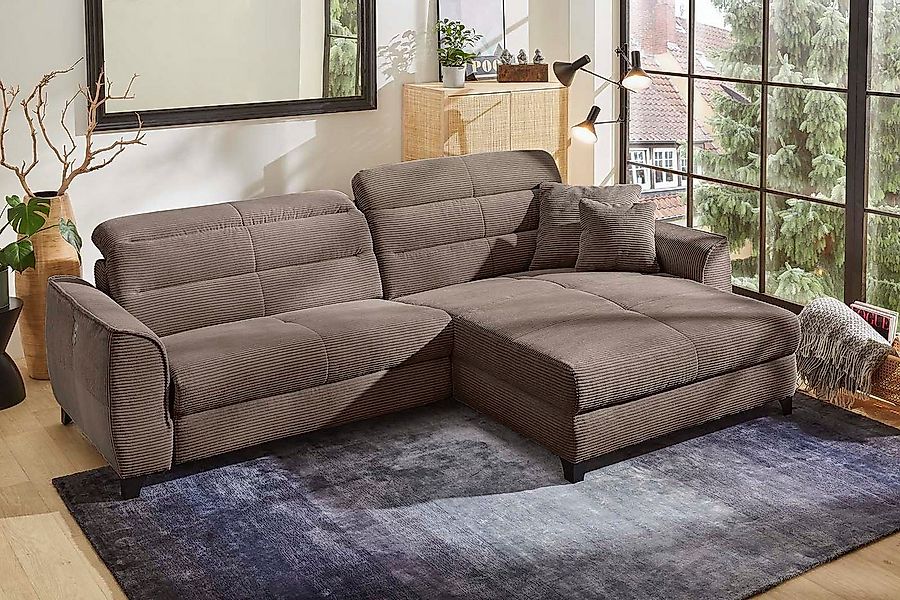 Jockenhöfer Gruppe Ecksofa Double One L-Form, mit 2x 120cm breiten, elektro günstig online kaufen