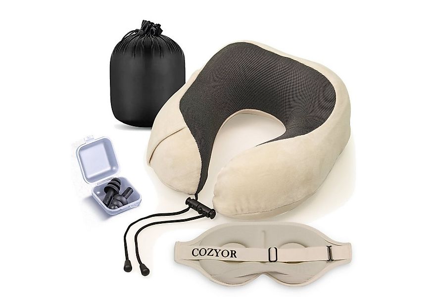 Cozyor Nackenstützkissen Memory Nackenkissen mit verstellbarem Verschluss + günstig online kaufen