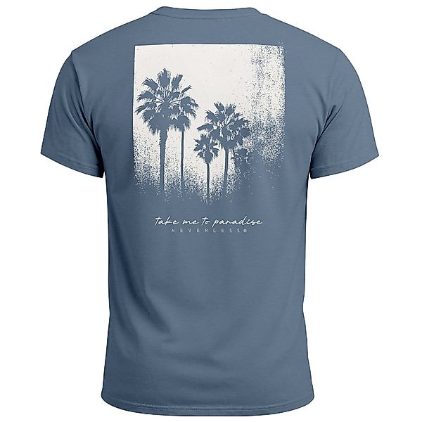 Neverless Print-Shirt Herren T-Shirt Backprint Sommer-Shirt günstig online kaufen