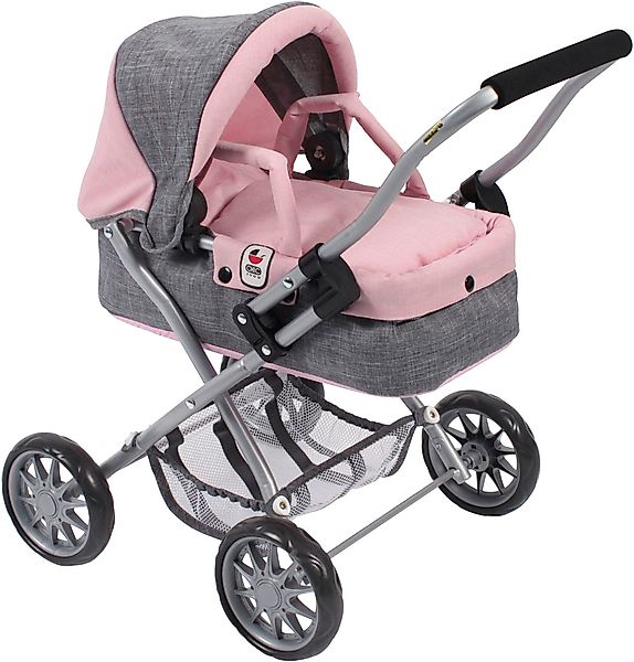 CHIC2000 Puppenwagen Smarty, Melange rosa günstig online kaufen