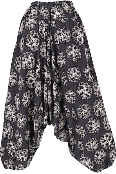 Guru-Shop Relaxhose Bedruckte Haremshose, Pluderhose mit günstig online kaufen