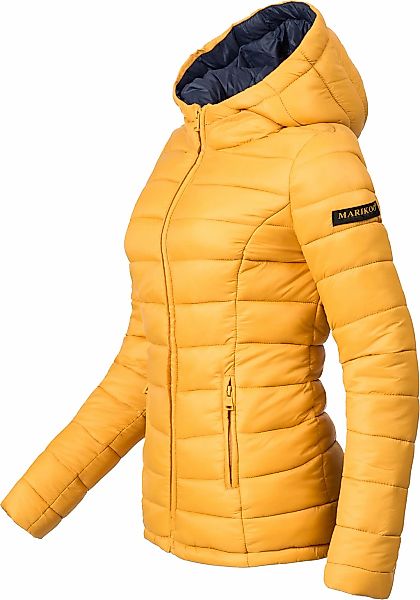 Marikoo Steppjacke "Luci" mit Kapuze modische Damen Übergangsjacke mit groß günstig online kaufen