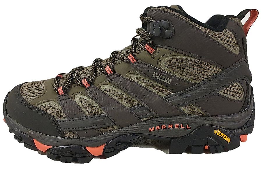 Merrell Moab 2 Mid Damen Outdoor Goretex Wanderschuh Wanderstiefel günstig online kaufen