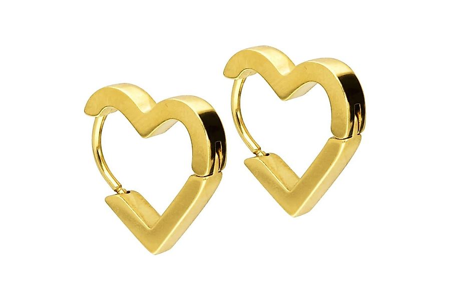 FILANGO Paar Creolen Chirurgenstahl Ohrclicker Creolen günstig online kaufen