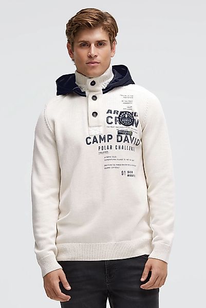 CAMP DAVID Kapuzenpullover aus Baumwolle günstig online kaufen