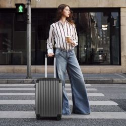 TAN.TOMI Hartschalen-Trolley Handgepäck Koffer ABS Hartschale günstig online kaufen