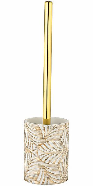 WENKO WC-Garnitur "Modell Terralba" aus Edelstahl  Polyresin (Kunststein) T günstig online kaufen