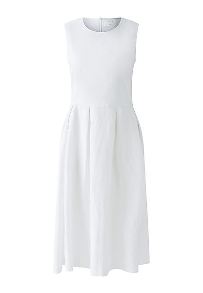 Oui Sommerkleid Midikleid reines Leinen günstig online kaufen