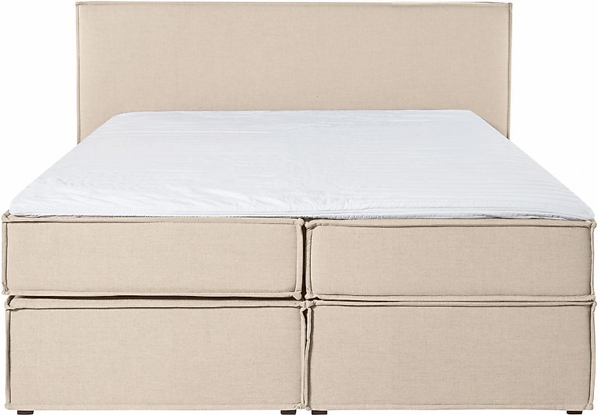 LeGer Home by Lena Gercke Boxspringbett "Yuma" incl. Topper, in 4 Breiten, günstig online kaufen