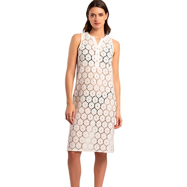 Admas  Kleider Ärmelloses transparentes Strandkleid Beach Flowers günstig online kaufen