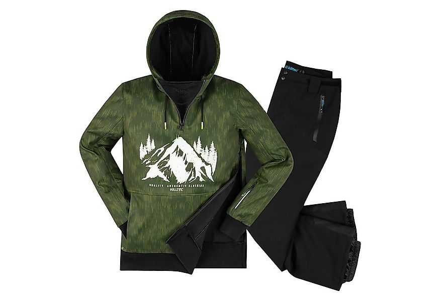 Killtec Skianzug Herren Stretch Hoodie + Skihose Ski Alpin Outdoor Kleidung günstig online kaufen