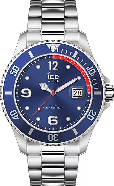 Ice Watch Ice steel - Blue silver - M 015771 Herrenuhr günstig online kaufen
