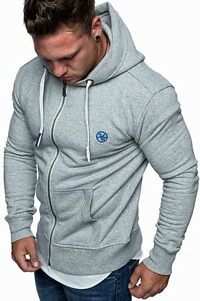 Amaci&Sons Kapuzenpullover TALLAHASSEE Herren Zipper Hoodie Herren Basic Ko günstig online kaufen