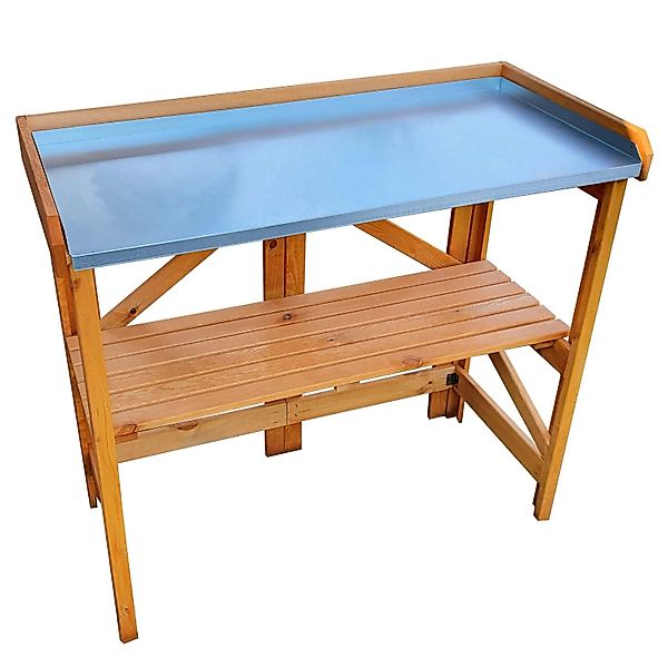 Pflanztisch klappbar mit verzinkter Arbeitsfläche 45 cm x 97 cm x 88 cm günstig online kaufen