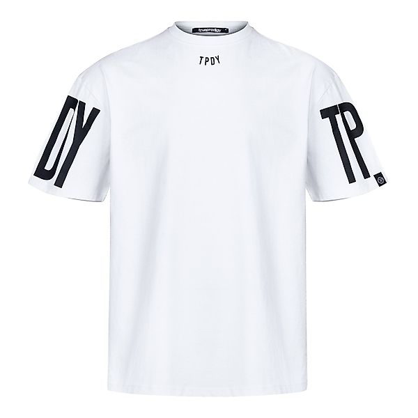 trueprodigy Oversize-Shirt Viktor Logoprint Rundhals dicker günstig online kaufen