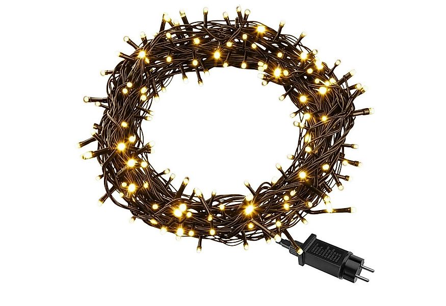 tectake Christbaumkerzen LED-Lichterkette, warmweiß günstig online kaufen
