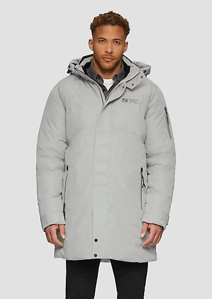 s.Oliver Outdoorjacke Wasserabweisender wattierter Parka mit Kontrast-Detai günstig online kaufen