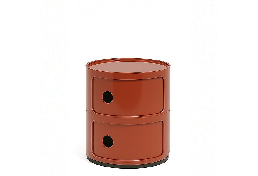 Kartell Container Componibili mit zwei Fächern Orange günstig online kaufen