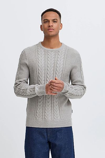 Blend Strickpullover "BHBASIM", Klassischer Grobstrickpullover mit Zopfmust günstig online kaufen