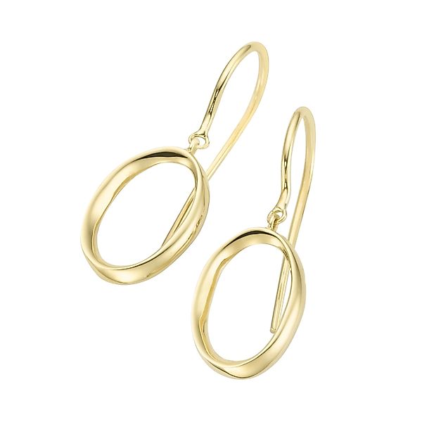Luigi Merano Paar Ohrhaken "Ohrhaken mit Behang, Gold 585" günstig online kaufen