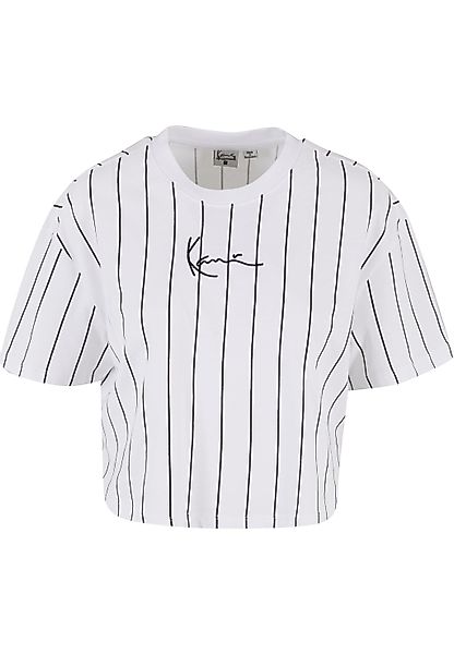 Karl Kani T-Shirt "Karl Kani Damen Small Signature Essential Pinstripe Crop günstig online kaufen